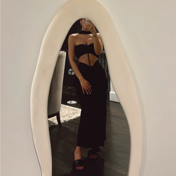 NWT Christopher Esber Reversed Halter Disconnect Ruched Dress SOLD OUT SIZE 2 XS - Picture 2 of 11